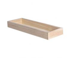 Rayher 62688000 Plateau en bois FSC 100%, 29,5 x 10,3 x 2,3 cm