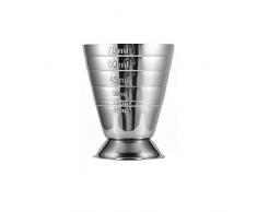 75ML échelle en Acier Inoxydable Mesure Jigger Boire du vin Cocktail Bar Shaker Pub Cup Tumblerful Bénitier Regard