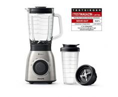 Philips HR3556/00 Blender, 900 W, Noir, Métal