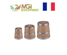 madeinfrance VINAIGRIER en Chene, GRAVÉ Made in France with Love, Haut DE Gamme Fait Main Made in France (3 litres)