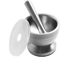 Tebery Mortier Kitchen avec pilon, en acier inoxydable
