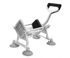 Vertes Coupe-frites et Légumes professionel (4 Lames Inox, Montage sur Table et sur Mur, Matériau robuste)