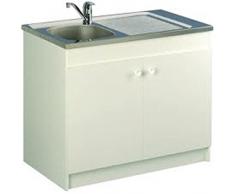 Meuble Sous Évier Liberty Longueur 100 Cm/2 Portes