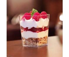 zapalorzo Verrine Plastic réutilisable 16 cl x 60 pièces