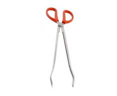 Herran Pince à Ciseaux Multifonction En Acier Inoxydable à Long Manche, Pince à Crabe, Pince à Barbecue, Pince à Fruits De Mer, Pince Antidérapante, Plage 38cm