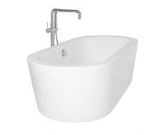 Baignoire îlot Yang ovale 1675 x 777mm Luxe