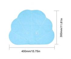 YXHM E Bath Oreiller, Accueil Gonflable en Forme de Coquille Coussin de Cou Baignoire Oreiller for Bain à remous, Jacuzzi, Home Spa