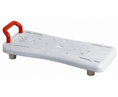 Portable Banc de douche siège de baignoire seniors souhaient offrir, blanc, charge maximale 120 kg