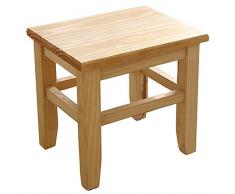 Shumo Multi-Function Tabouret De Banc en Bois Massif Tabouret Enfant Adulte Salon Maison Petit Banc Canapé Table De Thé Chaise sur Bain Tabouret De Bain