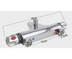 DP TTEX0001 Extremadura Mitigeur thermostatique de baignoire Chrome