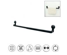 KENANLAN Porte-serviettes à ventouse, rétractable, sans perçage, pour cuisine et salle de bain à suspendre au mur