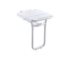 Tabourets Pliables de Douche de Mur Tabouret de siège de Mur dABS Tabouret Pliant pour des Personnes âgées/handicapées Tabouret de siège antidérapant avec des Jambes Tabouret dans Max. 120 kg