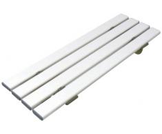 Drive Medical SBB428WH S Siège de baignoire standard muni de 4 lattes Blanc 71,12 x 24,13 x 1,27 cm