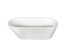 Baignoire ilôt ovale Acrylique Moderne Design 170 x 70 cm mod. Venere Nouveau