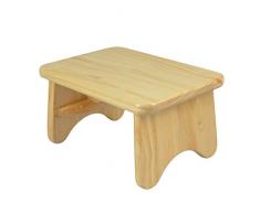 Tabouret de Salle de Bain Tabouret en Bois Massif Tabouret de Douche Table Basse Chaussure Banc Anti-corrosif de Lavage des Pieds Tabouret pour Les Personnes âgées