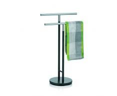 Kela 22230 porte-serviettes, métal mat gris anthracite, hauteur 92,5 cm, 'Sinerio'