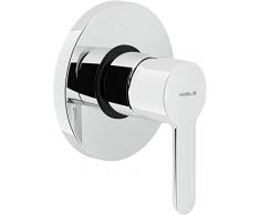 Nobili Rubinetterie AB87108CR ABC Mitigeur Monocommande de Douche à Encastrer Chrome