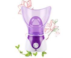 MerryDate Vapeur Visage Vaporisateur,Sauna Spa Facial Chaude Nano Ionique Visage Steamer Humidificateur Appareil Outils,Vapeur pour le Visage Mist Vapeur et de Vapeur Humidificateur.