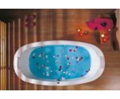 Baignoire Balneo En Acrylique Lucite Ovale 180x90 cm