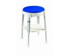 Tabouret de douche pivotant rembourre