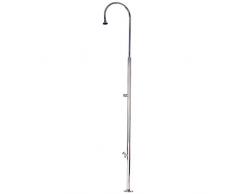Flexinox - 87170056 - Douche de Piscine INOX 2.28m avec rince Pieds