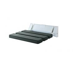 Ridder A0020107 Fashion Siège Rabattable pour Douche Aluminium Gris