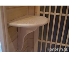 Sven 3 topline 3 personnes & cabine sauna infrarouge pour 2 personnes 1900 w et de nombreux accessoires