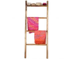 KOH DECO Échelle Porte-Serviette Ligi en Teck