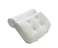 Househome Oreiller de Baignoire, Coussin de Bain Spa, Anti Dérapant Imperméable Coussin de Bain Haut de Gamme pour Baignoire et Jacuzzi