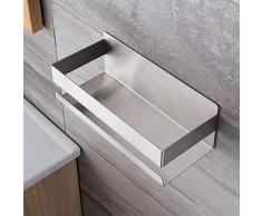 Ruicer Étagère de Douche Auto-adhésif Panier de Douche Sans Perçage Etagère de Salle de Bain Acier Inoxydable SUS304