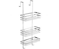 TecTake Etagère douche en acier inoxydable 304 salle de bains accessoires KD