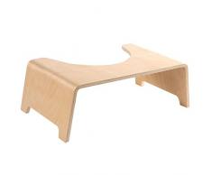Tabouret de toilettes antidérapant pour salle de bain, siège de toilettes, repose-pieds en bois, tabouret de toilette multifonction pour enfant enceinte