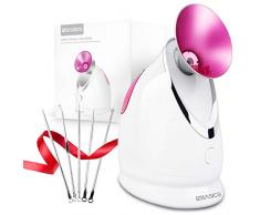 Vapeur Visage Vaporisateur EZBASICS Sauna Spa Facial Chaude Nano Ionique Visage Steamer Humidificateur Appareil Outils Nettoyage Pores