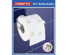 Wenko 18774100 Turbo-Loc Porte Papier WC Chrome