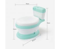 Bidet Portable bébé pot bébé toilette voiture pot pot enfant formateur enfants pot chaise en plastique pot pour enfants (Color : Green)
