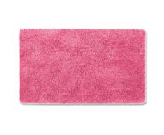 Tapis de bain rose vif | certifié Oeko-Tex 100 et lavable | poil très doux | plusieurs tailles au choix - 50x60cm