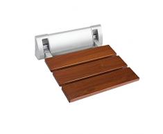 JJJJD Salle de Bain Pliant Banc de Douche Tabouret Chaise en Bois Massif Chaise de Douche siège Tabouret Mur, 32 * 32.8cm