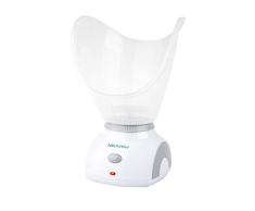 Medisana FSS sauna facial, appareil à vapeur pour le visage, nettoyage en profondeur des pores avec fixation nasale pour les soins du visage