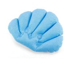 camellia® Doux Oreiller de Salle de Bains Maison Confortable Spa Gonflable Tasses de Bain Coquille en Forme de Cou Coussin de Baignoire Accessoires de Salle de Bain (aléatoire)