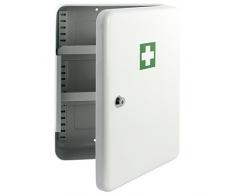 HMF 10732-07 Armoire à Pharmacie 32 x 23 x 9,5 cm, Gris Clair