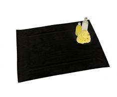 Wenko 20827100 Paradise Tapis de Bain Noir 50 x 70 cm