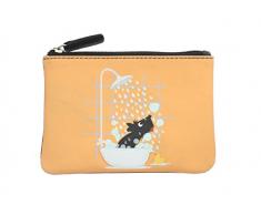 Mala Leather Porte-monnaie pour Pièces en Cuir Appliqué et Imprimé 4115_11 Une baignoire