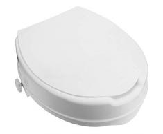 PrimeMatik - Rehausseur de Toilettes pour WC avec Couvercle pour Adultes