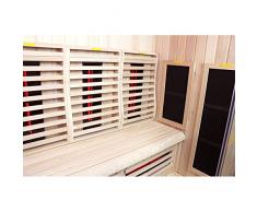 Sauna Boreal® 160 Infrarouge à Spectre Complet - 160x120x200
