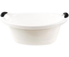 Baignoire ovale 14 L Blanc 50 x 38 x 18 cm Neuf