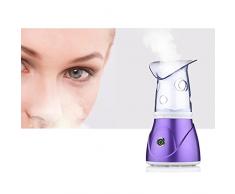 Beauté professionnel du visage cuiseur vapeur Vapeur inhalateur, électrique thermique Spa sauna facial Mist cuiseur vapeur – Soins de la peau avec fonction humidificateur