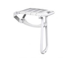 SJMDZZ Siège de Douche Rabattable, Siège de Salle de Bain Mural Siège pour Personnes Âgées Handicapées Sécurité Chaise de Bain Tabouret de Bain Tabouret Mural Tabouret de Douche,Maximale de 200kg