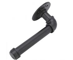 NANAD Porte-mouchoirs en fer rétro Décoration vintage Style industriel Porte-serviettes de toilette Support mural Pipeline Salle de bain Maison, Voir image, Taille unique