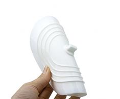 Ruix Universel Baignoire Bouchon en Silicone, Blanc Lavabo Bouchon pour Les Cuisines, Salles de Bains et Laverie