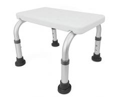 PrimeMatik - Tabouret Bas de Douche réglable en Hauteur